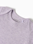 Боди Крошка Я Melange, рост 68-74, сиреневое - Фото 5