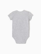 Боди Крошка Я Melange, рост 80-86, серое - Фото 9