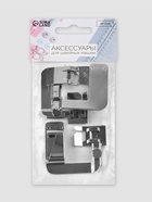 Набор лапок для швейной машины, подрубочные, 6/9/25 мм, для двойной подгибки, 3 шт. - Фото 6