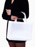 Пакет с петлевой ручкой, сумка - шопер «Эко», 35×31×8 см, белый - Фото 3