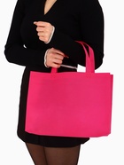 Пакет с петлевой ручкой, сумка - шопер «Эко», 35×31×8 см, фуксия - Фото 3
