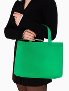 Пакет с петлевой ручкой, сумка - шопер «Эко», 35×31×8 см, зеленый - Фото 3