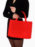 Пакет с петлевой ручкой, сумка - шопер «Эко», 35×31×8 см, красный - Фото 3