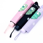 Зонт механический «Динозавр», 4 сложения, 8 спиц, R=49/56 см, d=98 см, МИКС - Фото 4