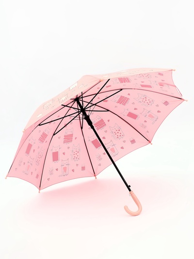 Зонт детский, полуавтоматический, R=49/55 см, D = 98 см, МИКС