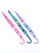 Зонт - трость детский «Животные», полуавтоматический, R=43/50 см, d=86 см, МИКС - Фото 4