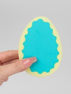 Губка для пилинга лица и тела, 11×8×2.5 см, розовая, голубая - Фото 3