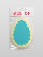 Губка для пилинга лица и тела, 11×8×2.5 см, розовая, голубая - Фото 4