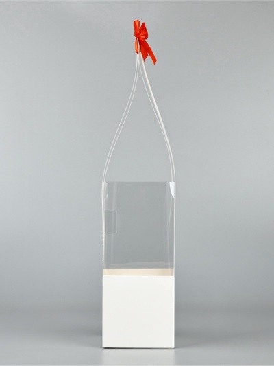 Коробка для цветов складная «С любовью», 10×45×10 см