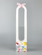 Коробка для цветов складная «Цветы», 10 х 45 х 10 см - Фото 2