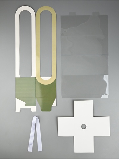 Коробка для цветов складная Flowers for you, 10×45×10 см