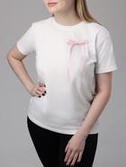 Брошь «Бантик», розовая в серебре - Фото 6