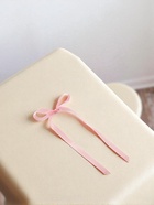 Брошь «Бантик», розовая в серебре - Фото 8