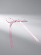 Брошь «Бантик», розовая в серебре - Фото 9