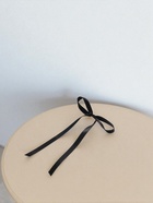 Брошь «Бантик», чёрная в серебре - Фото 7