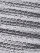 Плед вафельный «Этель» 150×240 см, светло-серый, хлопок 100%, 350 г - Фото 2