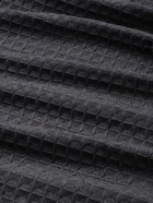 Плед вафельный «Этель» 220×240 см, серый, хлопок 100%, 350 г - Фото 5