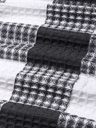 Плед вафельный «Этель. Клетка», 150×240 см, хлопок 100%, серый - Фото 5