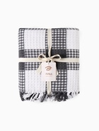 Плед вафельный «Этель. Клетка», 220×240 см, хлопок 100%, серый - Фото 7