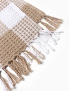 Плед вафельный «Этель. Клетка», 150×240 см, хлопок 100%, бежевый - Фото 6