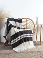 Плед Этель «Крупная полоса» 150×220 см, 100% хлопок - Фото 4