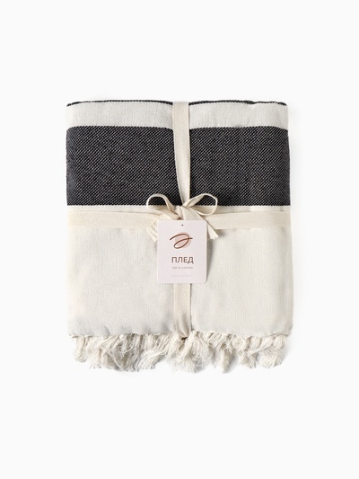 Плед Этель «Крупная полоса» 220×240 см, 100% хлопок