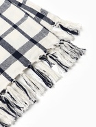 Плед с кисточками «Этель. Мелкая Клетка», 130×160 см, хлопок 100% - Фото 6