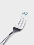 Вилка для торта Hanna Knövell Hertel, 13.5 см, толщина 2 мм, нержавеющая сталь, серебристая - Фото 3