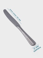 Нож столовый Hanna Knövell Rosen, 23.3 см, нержавеющая сталь, серебристый - Фото 7