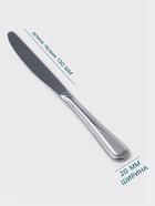 Нож столовый Hanna Knövell Oester, 23.8 см, толщина 3 мм, нержавеющая сталь, серебристый - Фото 7