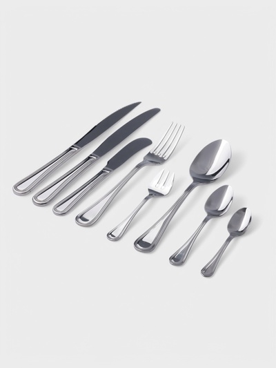 Столовая ложка Hanna Knövell Oester, 20.1 см, толщина 3 мм, нержавеющая сталь, серебристая