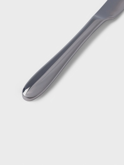 Нож столовый Hanna Knövell Svartan, 23.9 см, толщина 3 мм, нержавеющая сталь, серебристый