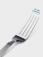 Вилка столовая Hanna Knövell Asnen, 20.6 см, толщина 3 мм, нержавеющая сталь, серебристая - Фото 3