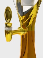 Башня пивная «Шар», колба 3 л, ёмкость для льда, подсветка, пластик, золотистая - Фото 5