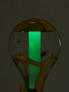 Башня пивная «Шар», колба 3 л, ёмкость для льда, подсветка, пластик, золотистая - Фото 10