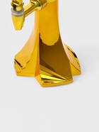 Башня пивная «Вавилон голд», колба 3 л, ёмкость для льда, подсветка, пластик, золотистый - Фото 6