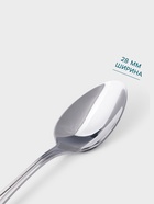 Чайная ложка Hanna Knövell Oester, 13.2 см, толщина 2 мм, нержавеющая сталь, серебристая - Фото 3