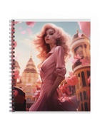 Тетрадь 80 листов в клетку на гребне, Glamour 7424110 - фото 6047890