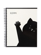 Тетрадь 96 листов в клетку, на гребне «Кот», МИКС - фото 119120160