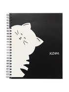 Тетрадь 96 листов в клетку, на гребне «Кот», МИКС - фото 119120161