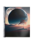 Тетрадь 96 листов в клетку «Космический пейзаж», на гребне, МИКС - фото 119071347