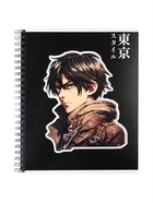 Тетрадь 96 листов в клетку, на гребне «Аниме Парень», МИКС - Фото 10