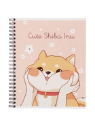 Тетрадь 96 листов в клетку, на гребне «Милые собачки», МИКС - фото 119120171