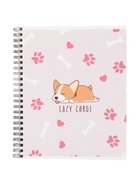 Тетрадь 96 листов в клетку, на гребне «Милые собачки», МИКС - фото 119120172