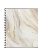 Тетрадь 80 листов, в клетку, на гребне «Мрамор темный» - фото 118990138