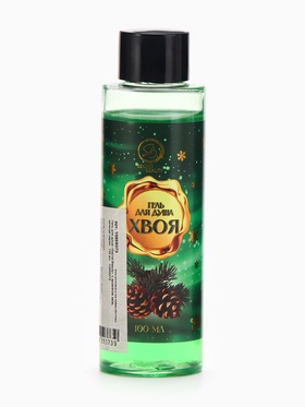 Гель для душа «Secret Beauty» с ароматом хвои, зеленая серия,  100 мл 10859373
