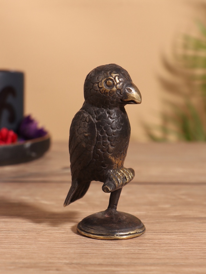 Сувенир «Птичка», 4×5×8 см, бронза