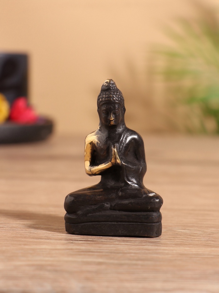 Сувенир «Будда Внутренний покой», 4×2×6 см, бронза - Фото 1