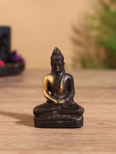 Сувенир «Будда Просветления», 4×2×6 см, бронза