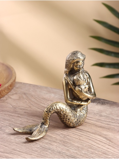Сувенир «Русалка с ребенком» 15×6×13 см